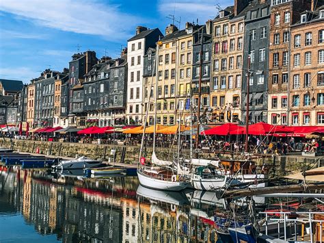 pictures of honfleur france.